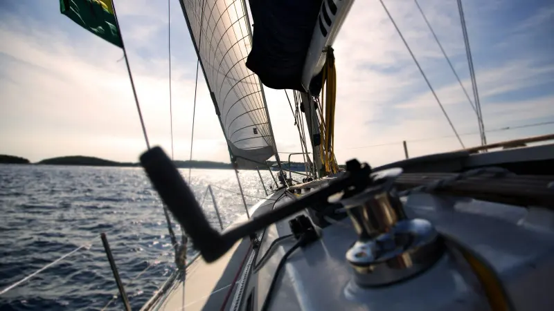 Voilier en navigation